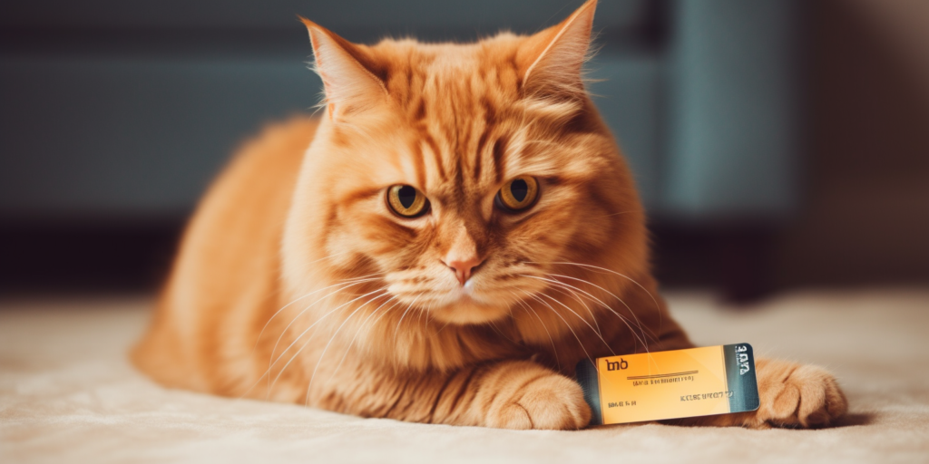 Кредитная карта для кошек